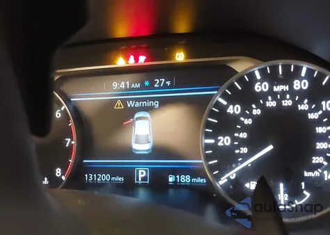 2020 Nissan Altima Sr Intelligent Awd z USA, uszkodzony, nr VIN 1N4BL4CW8LC170834